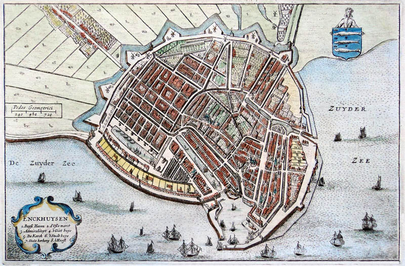 Enkhuizen 1632 Boxhorn